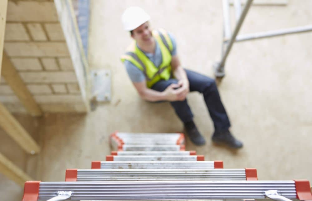 One of the most common workplace accidents is slips, trips or falls